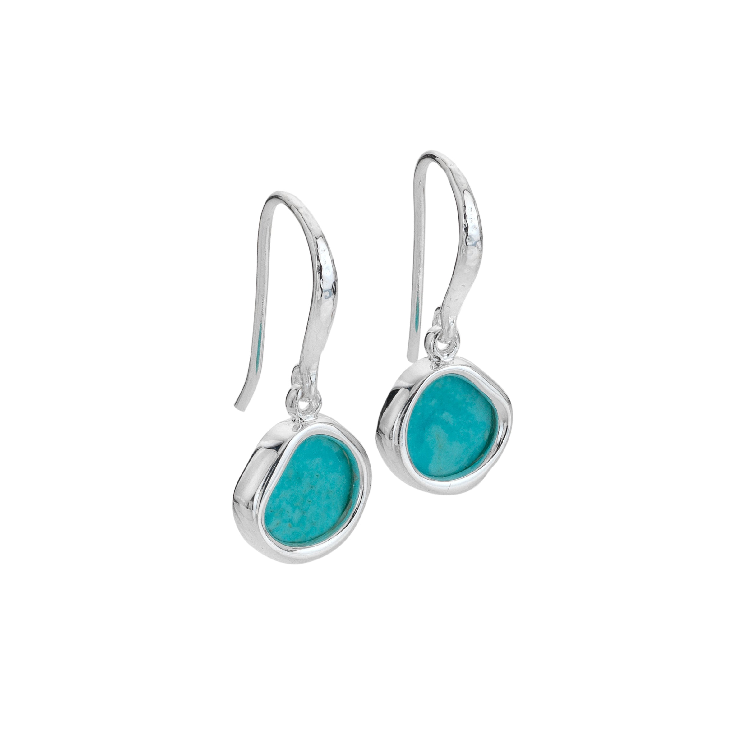 Turquoise Tide Pool Earrings